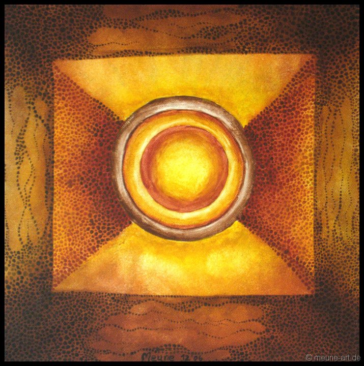 21 Haus der Mitte 4 Acryl auf Leinwand;
30 x 30 cm
